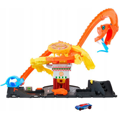 Автотрек Hot Wheels City Атака кобри (HTN81)
