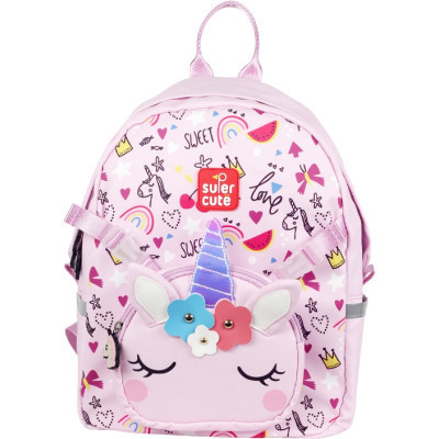 Рюкзак дитячий Supercute 2в1 Єдиноріг (SF157)
