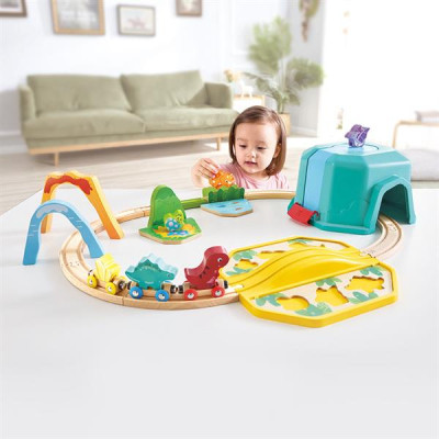 Залізниця Hape Динозаври (E3828)