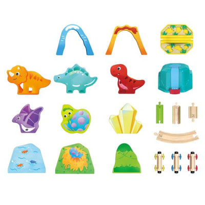 Залізниця Hape Динозаври (E3828)