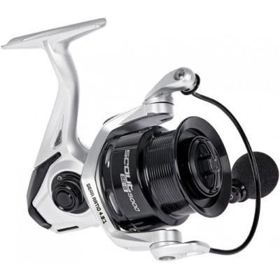 Котушка Brain fishing Scout SE-S 5000S 8+1BB 4.91 Silver (1858.46.44)