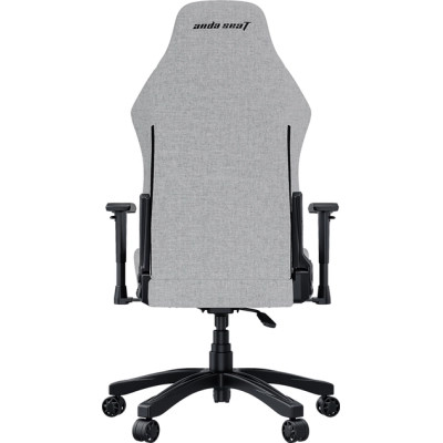 Крісло ігрове Anda Seat Luna Fabric Size L Grey (AD18-44-G-F)