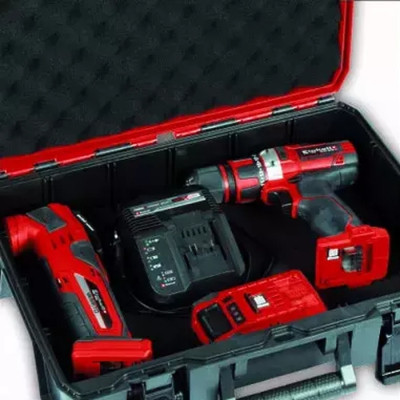 Ящик для інструментів Einhell E-Case S-F, до 25кг, поролонові вкладиші (4540011)