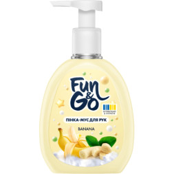 Мило-пінка Fun&amp;Go Banana 300 мл (4820204701802)