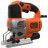 Електролобзик Black&amp;Decker 650 Вт, 3100 ход/хв (BES610)