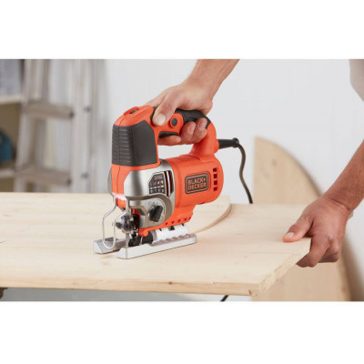Електролобзик Black&amp;Decker 650 Вт, 3100 ход/хв (BES610)