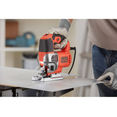 Електролобзик Black&amp;Decker 650 Вт, 3100 ход/хв (BES610)