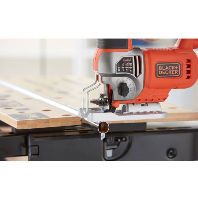 Електролобзик Black&amp;Decker 650 Вт, 3100 ход/хв (BES610)