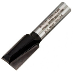 Фреза Bosch Professional пазова з двома лезами, Std, S8, D7, L20 (2.608.628.380)