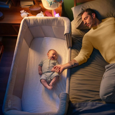 Ліжечко Chicco Next2Me Forever 3 в 1 бежевий (79650.10)
