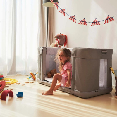 Ліжечко Chicco Next2Me Forever 3 в 1 бежевий (79650.10)