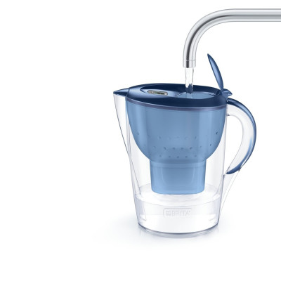 Фільтр-глечик Brita Marella XL Memo MXPro 3.5л (2л очищеної води) з фільтр-картриджем, синій (1052780)