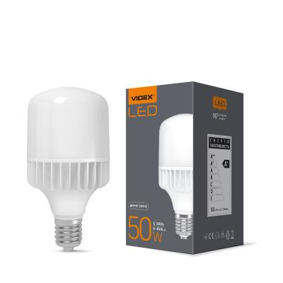 Лампочка Videx A118 50W E40 5000K 220V (VL-A118-50405)