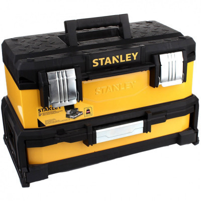 Ящик для інструментів Stanley 20&quot;, 545x280x335 мм, професійний металопластмасовий (1-95-829)