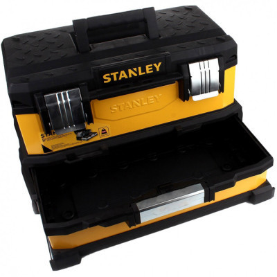 Ящик для інструментів Stanley 20&quot;, 545x280x335 мм, професійний металопластмасовий (1-95-829)