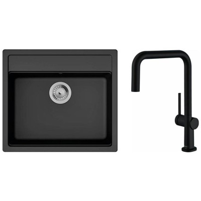 Мийка кухонна Hansgrohe S520-F510 + зміш. Talis M54 (43359670)