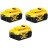 Акумулятор до електроінструменту DeWALT 18 В XR Li-lon 5Ah, 3 шт., 1.94 кг (DCB184P3)