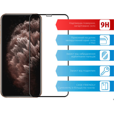Скло захисне ACCLAB Full Glue Apple iPhone XS Max/11 Pro Max (1283126508202)