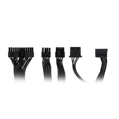 Блок живлення 2E MASTER POWER (550W), &gt;80, 80+ White, 120mm, 1xMB 24pin(20+4), 1xCPU 8pin(4+4), 3xMolex, 5xSATA, (2E-MP550-120APFC)
