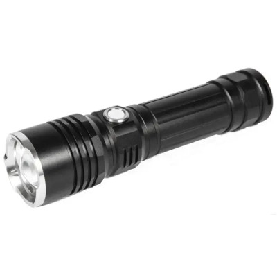 Ліхтар Quantum Solid-M 10W LED з USB + Li-ion18650/1500mAh blister (QM-FL1020-18650/1500-PB)