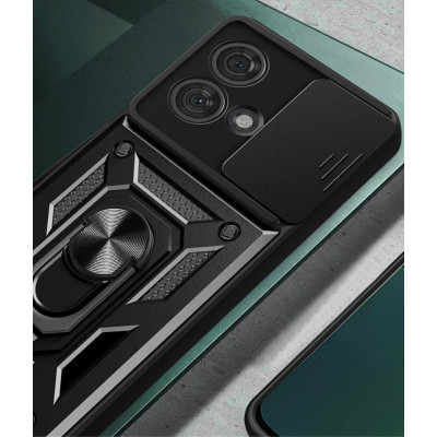 Чохол до мобільного телефона BeCover Military Motorola Edge 40 Neo Black (710677)