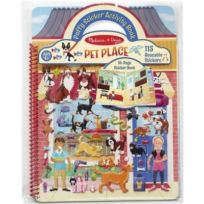 Набір для творчості Melissa&amp;Doug Багаторазові наклейки Дім для тварин (MD19429)