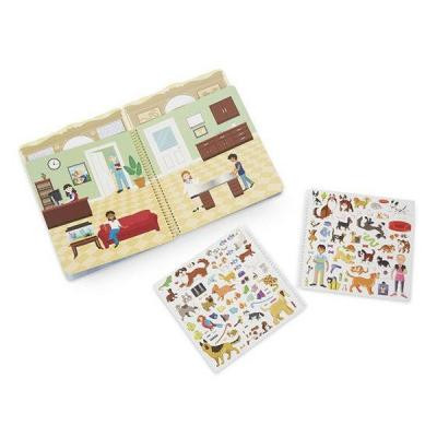 Набір для творчості Melissa&amp;Doug Багаторазові наклейки Дім для тварин (MD19429)