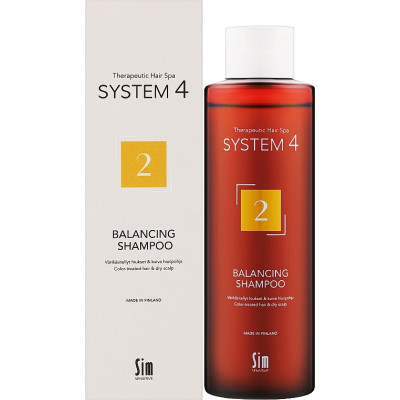 Шампунь Sim Sensitive System 4 Для сухого, фарбованого і пошкодженого волосся 250 мл (6417150024352)