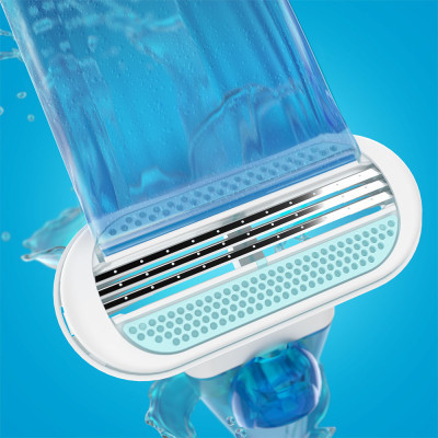 Бритва Gillette Venus Smooth станок + змінні картриджі 3 шт. (7702018469826)