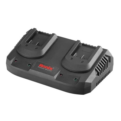 Зарядний пристрій для акумуляторів інструменту Ronix 20В, 2.2А x 2 (8994)