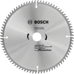 Круг відрізний Bosch пиляльний Eco for Aluminium 254x30-80T (2.608.644.394)
