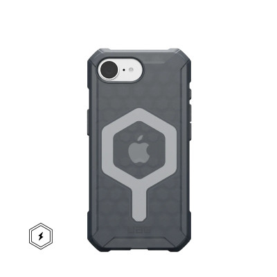 Чохол до мобільного телефона UAG iPhone 16E (4th Gen 2025) Essential Armor MagSafe Ash (114496113131)