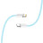 Дата кабель USB-C to Lightning 1.0m 27W blue ColorWay (CW-CBPDCL061-BL)