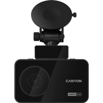 Відеореєстратор Canyon DVR25GPS WQHD 2.5K 1440p GPS Wi-Fi Black (CND-DVR25GPS)