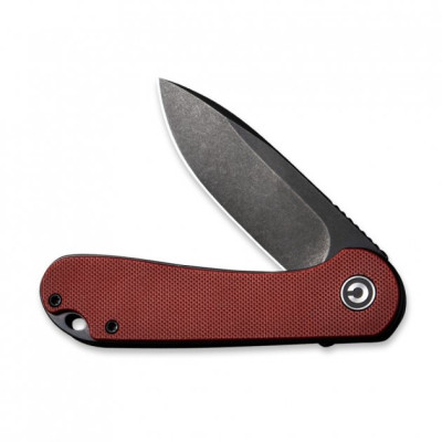 Ніж Civivi Elementum Darkwash Red G10 (C907A-1)