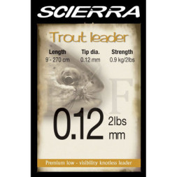Волосінь Scierra Trout 9' 2.7m 0.22mm 7lb (1846.14.45)