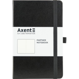 Книга записна Axent Partner 125х195 мм без лініюванням 96 аркушів Чорна (8307-01-A)