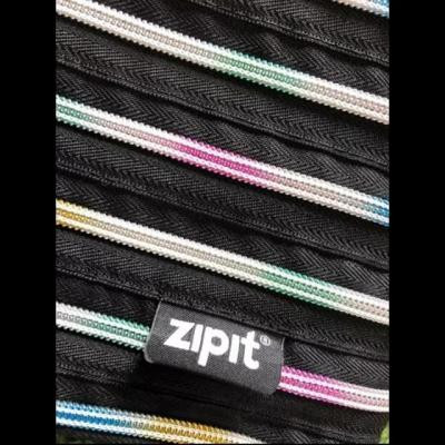 Рюкзак шкільний Zipit Zipper Black Rainbow Teeth (ZBPL-10)