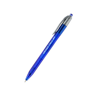 Ручка кулькова Unimax автоматична Trio RT, синя (UX-109-02)