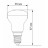 Лампочка TITANUM LED R39e 4W E14 3000K (VL-R39e-04143)