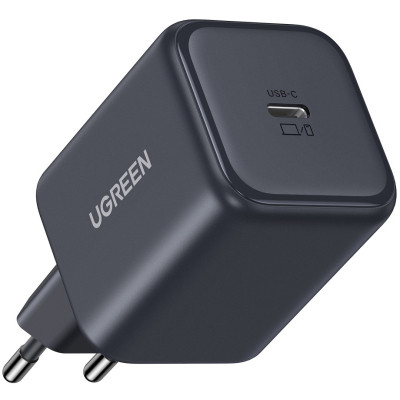 Зарядний пристрій Ugreen USB-C GaN 45W X524 black (65052)