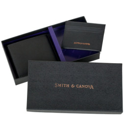 Гаманець Smith &amp; Canova Набір з картхолдером 28652 Black (28652 BLK)