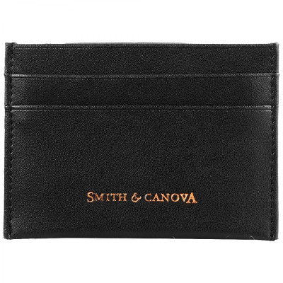 Гаманець Smith &amp; Canova Набір з картхолдером 28652 Black (28652 BLK)