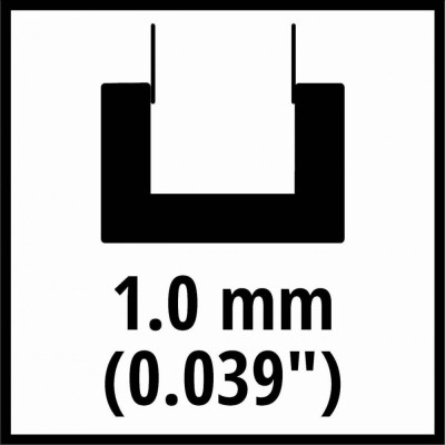 Шина для ланцюгової пили Einhell 15см, 1.0мм (4500163)