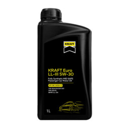 Моторна олива KRAFT Euro LL-III 5W-30, 1л (708133)