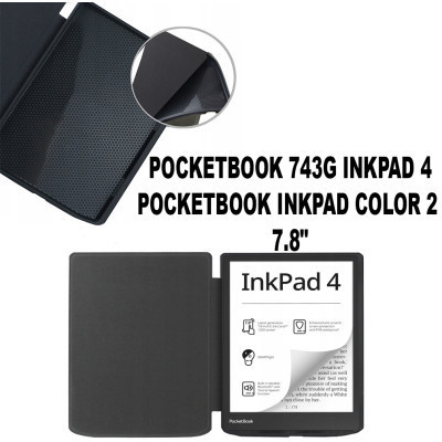 Чохол до електронної книги BeCover PocketBook 743G InkPad 4/InkPad Color 2/InkPad Color 3 (7.8&quot;) Dark Green (710068)