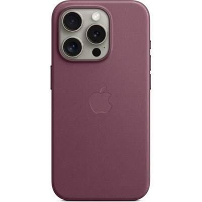 Чохол до мобільного телефона Apple iPhone 15 Pro FineWoven Case with MagSafe Mulberry (MT4L3ZM/A)