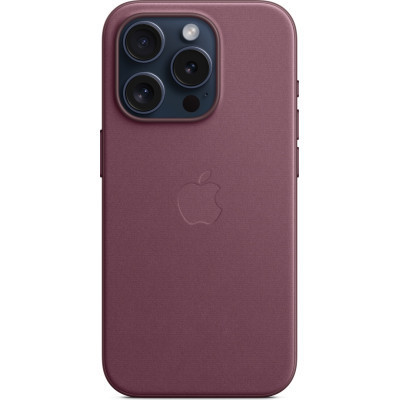 Чохол до мобільного телефона Apple iPhone 15 Pro FineWoven Case with MagSafe Mulberry (MT4L3ZM/A)
