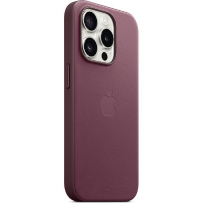 Чохол до мобільного телефона Apple iPhone 15 Pro FineWoven Case with MagSafe Mulberry (MT4L3ZM/A)