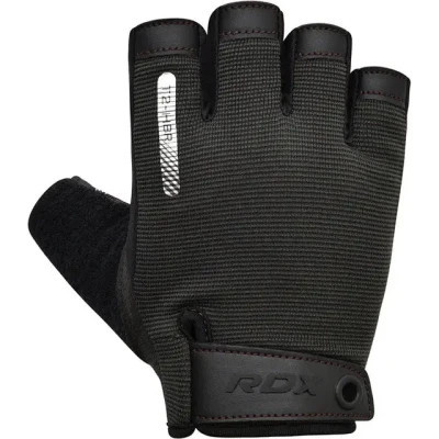 Рукавички для фітнесу RDX T2 Half Brown XL (WGA-T2HBR-XL)
